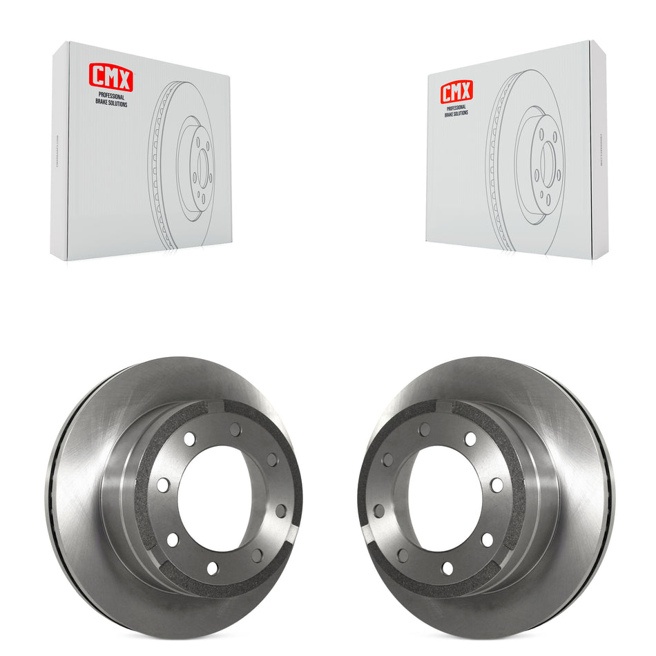 Rear Disc Brake Rotors Pair For Ford F-250 Super Duty F-350 K8-100674