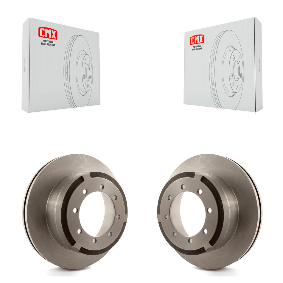 Rear Disc Brake Rotors Pair For Ford F-250 Super Duty F-350 F-450 K8-100675