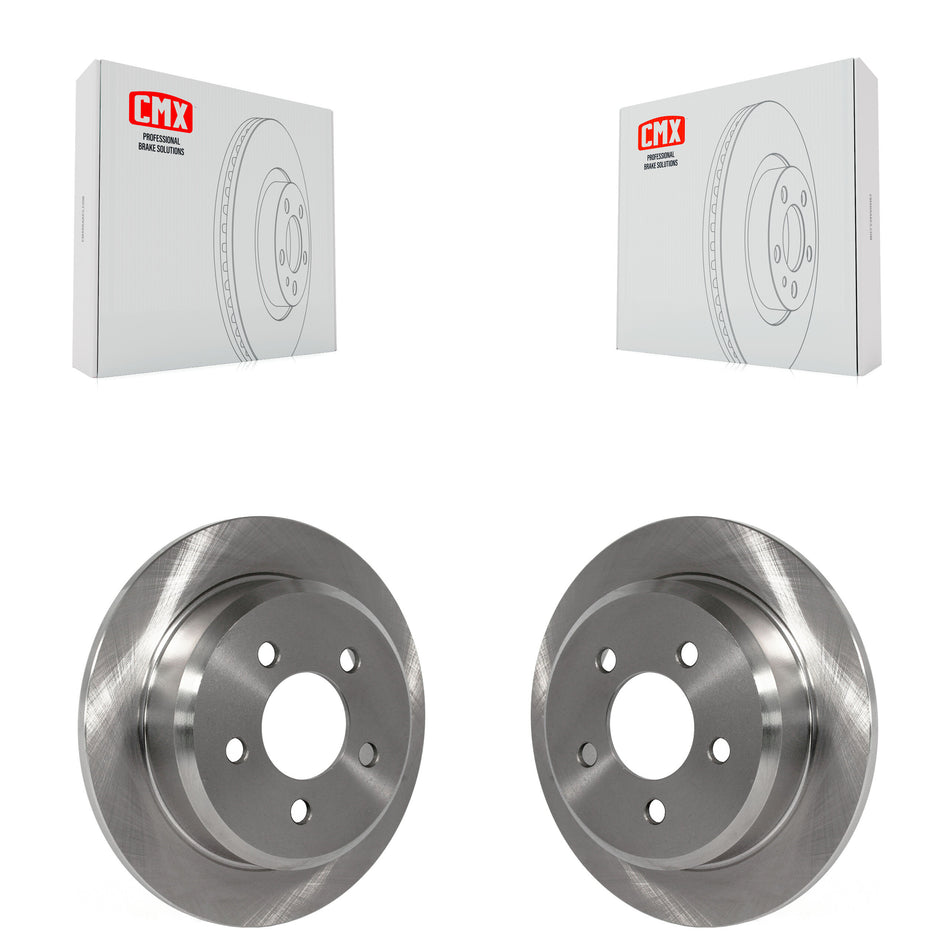 Rear Disc Brake Rotors Pair For Jeep Grand Cherokee Wagoneer K8-100680