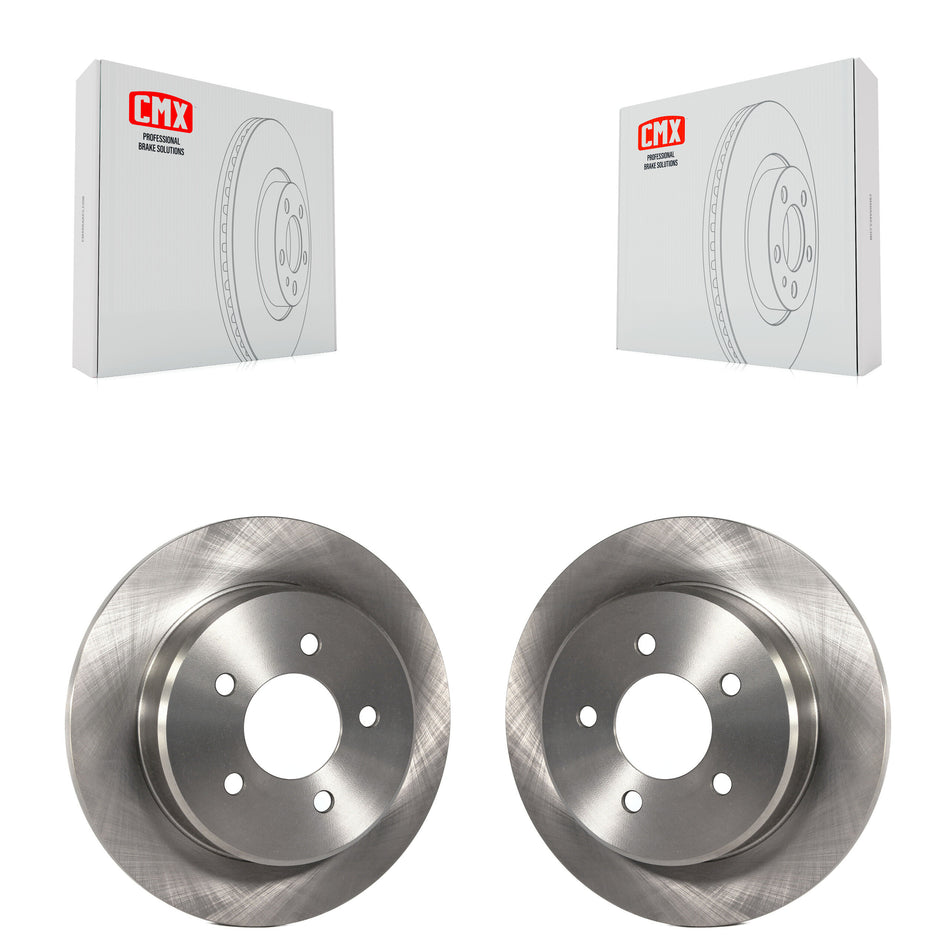 Rear Disc Brake Rotors Pair For Dodge Grand Caravan Chrysler Town & Country Plymouth Voyager K8-100684