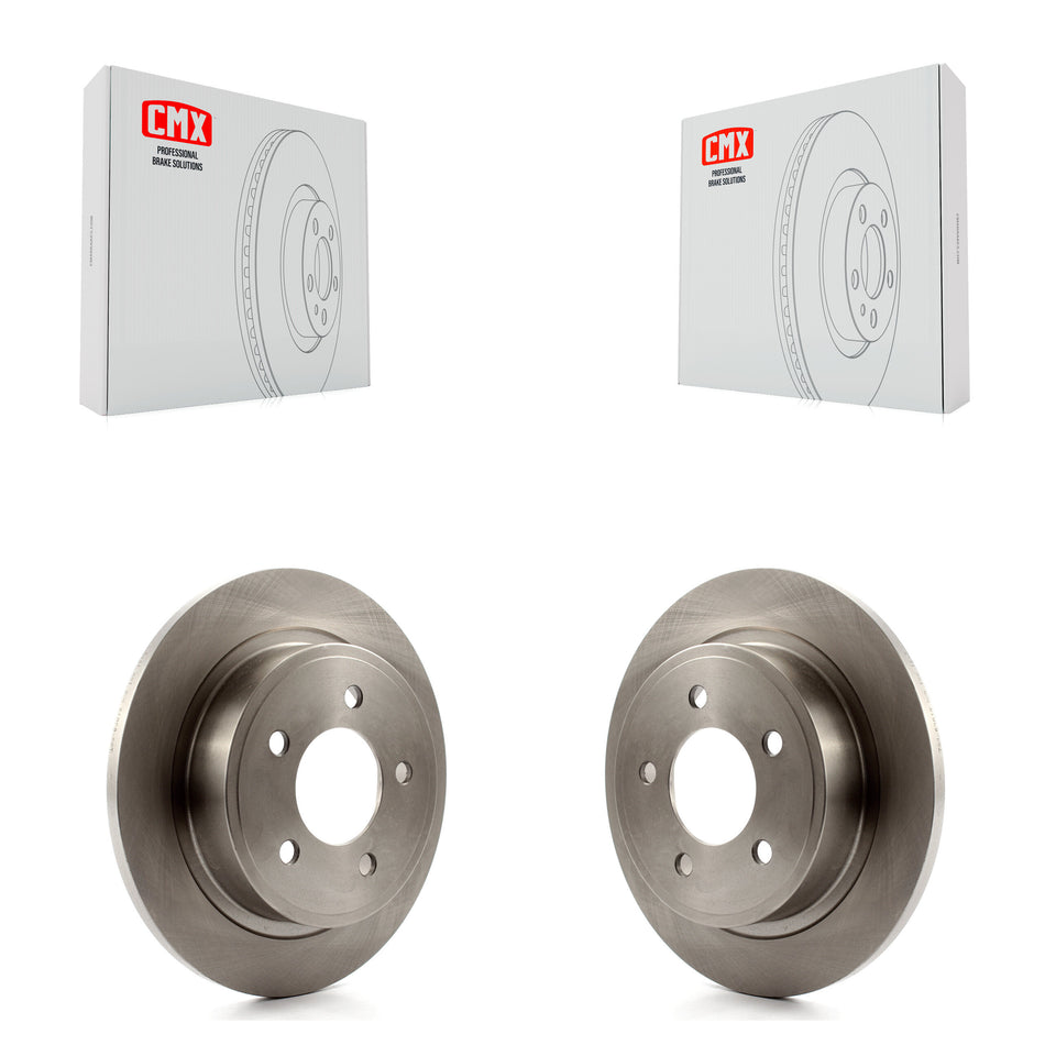 Rear Disc Brake Rotors Pair For 2004-2008 Chrysler Pacifica K8-100693