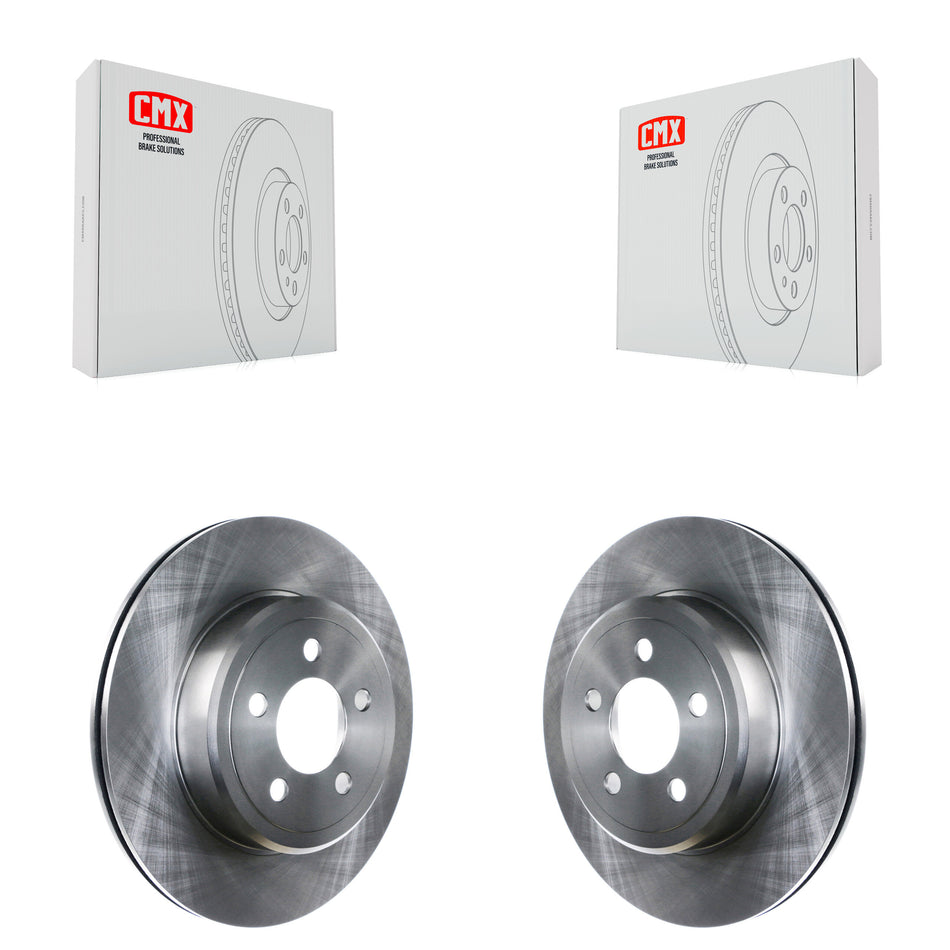 Rear Disc Brake Rotors Pair For Dodge Charger Chrysler 300 Challenger Magnum K8-100696