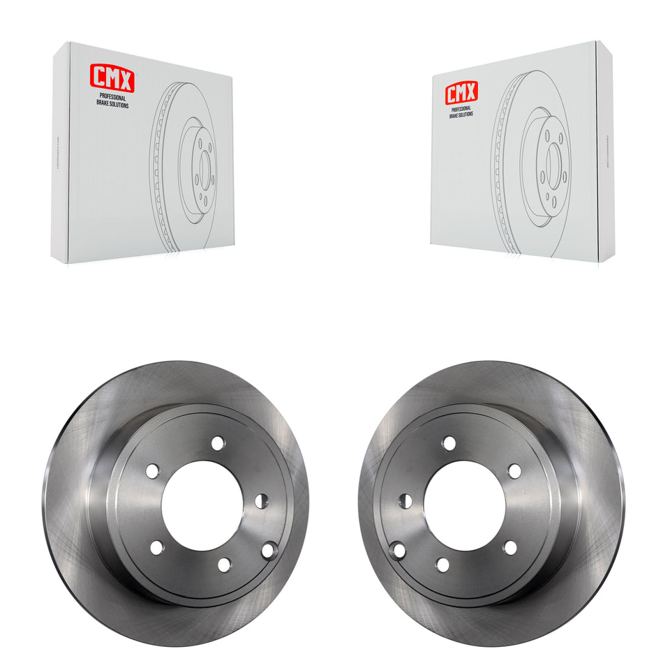 Rear Disc Brake Rotors Pair For Jeep Dodge Patriot Chrysler Compass Avenger 200 Caliber Sebring Mitsubishi Lancer K8-100700