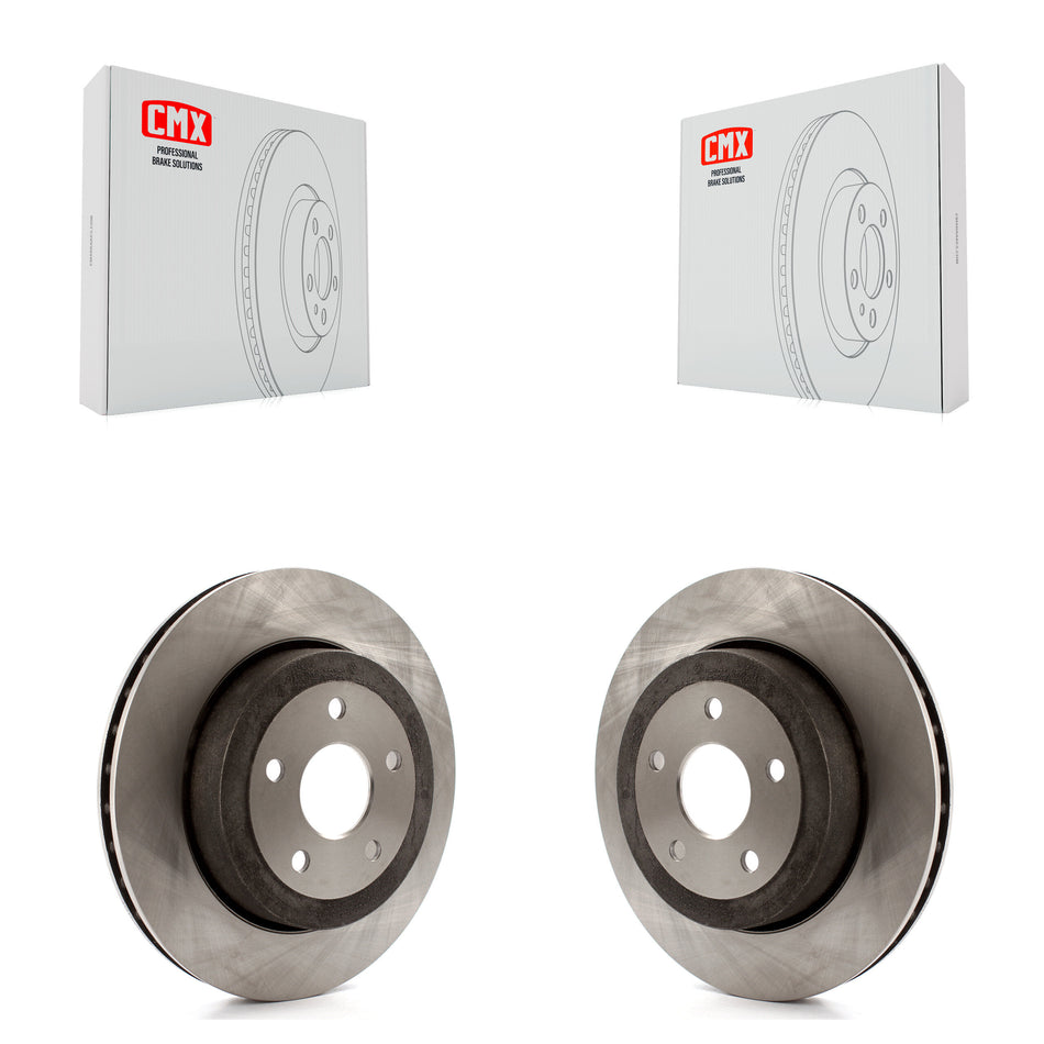 Rear Disc Brake Rotors Pair For 2006-2010 Jeep Grand Cherokee SRT8 K8-100701