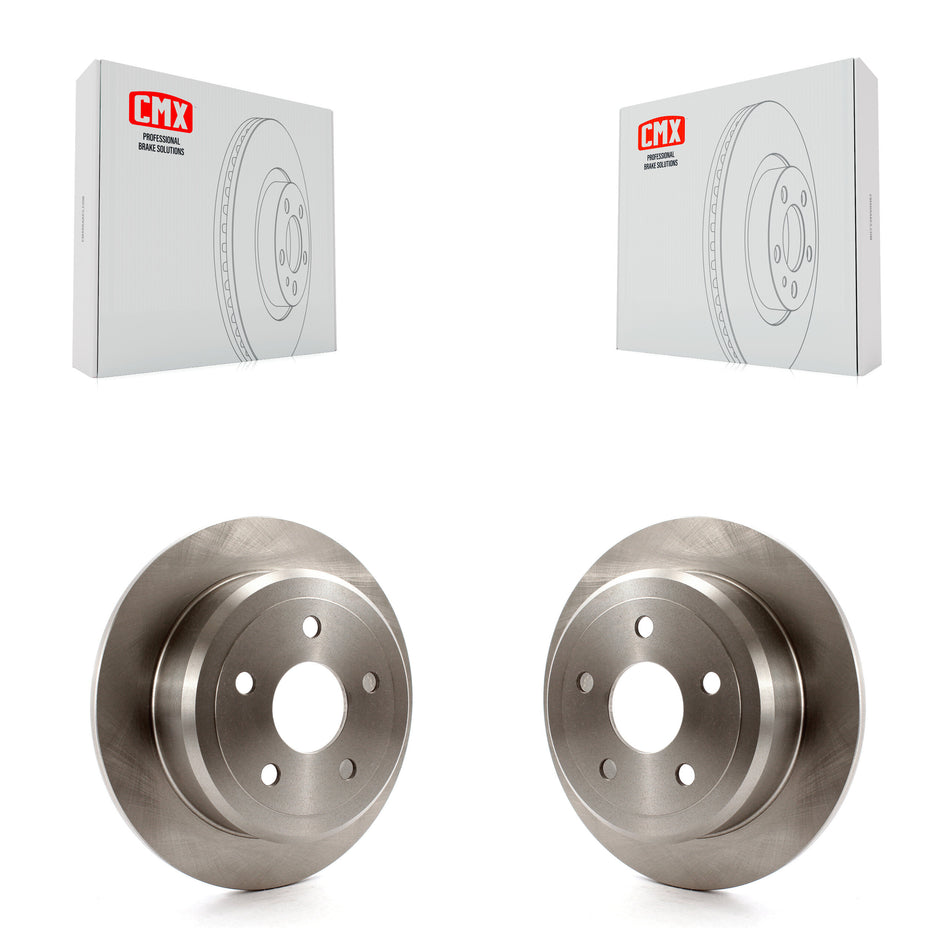 Rear Disc Brake Rotors Pair For Jeep Wrangler JK K8-100702