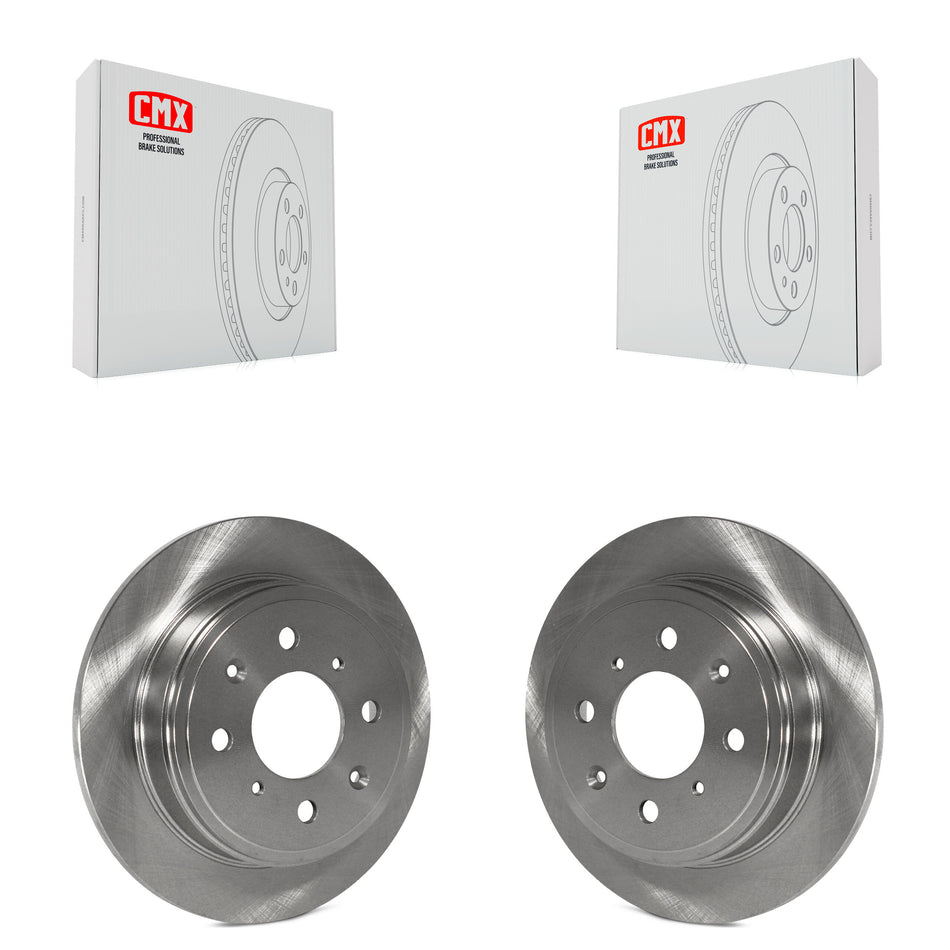 Rear Disc Brake Rotors Pair For Honda Civic Acura Integra del Sol CRX Accord Prelude EL K8-100720