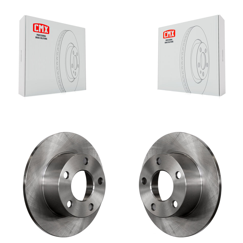 Rear Disc Brake Rotors Pair For Volkswagen Passat Audi A6 Quattro 100 S6 K8-100731