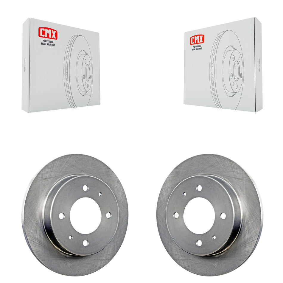 Rear Disc Brake Rotors Pair For Hyundai Elantra Tiburon K8-100738