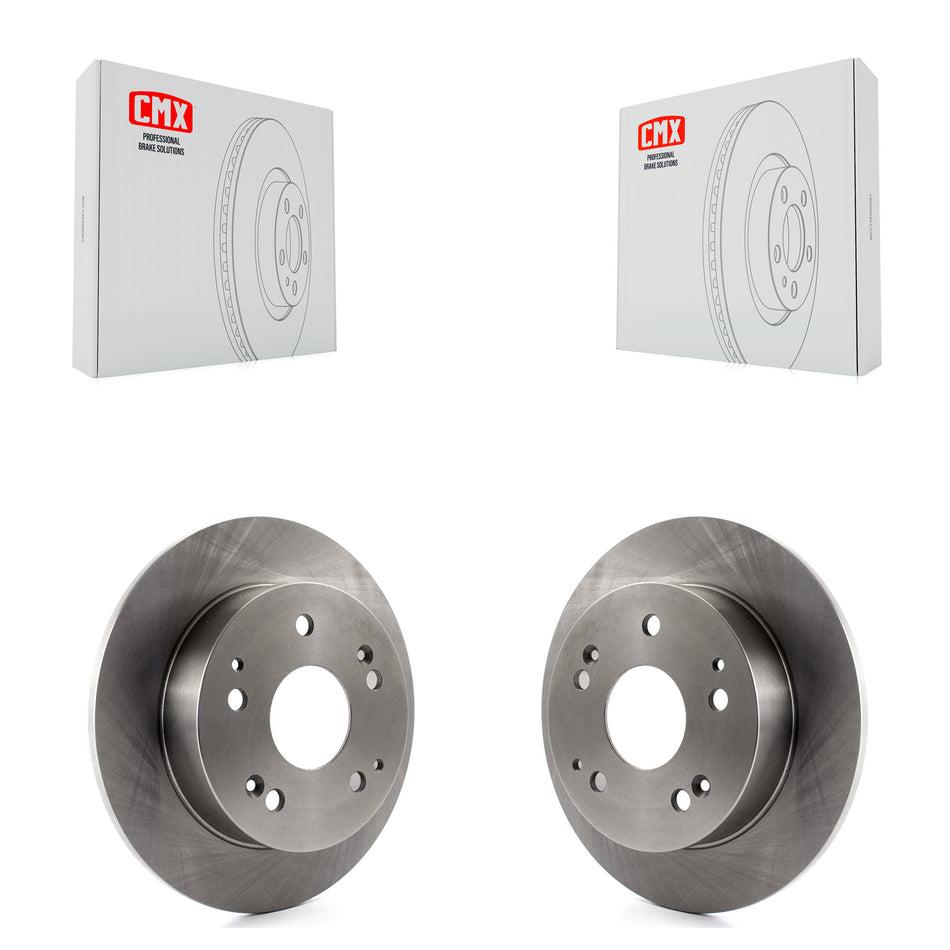 Rear Disc Brake Rotors Pair For Honda Accord Civic Acura RSX Integra K8-100741