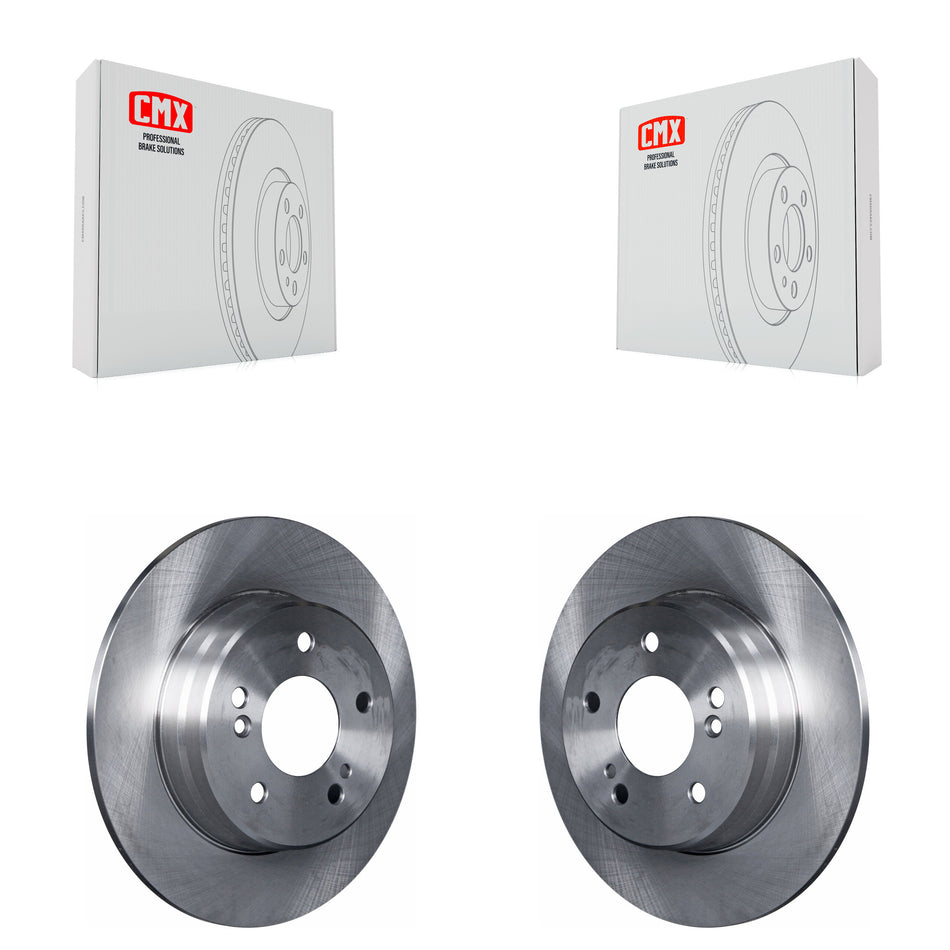 Rear Disc Brake Rotors Pair For Mercedes-Benz C230 C240 Chrysler Crossfire SLK230 C280 SLK320 SLK280 SLK300 K8-100747