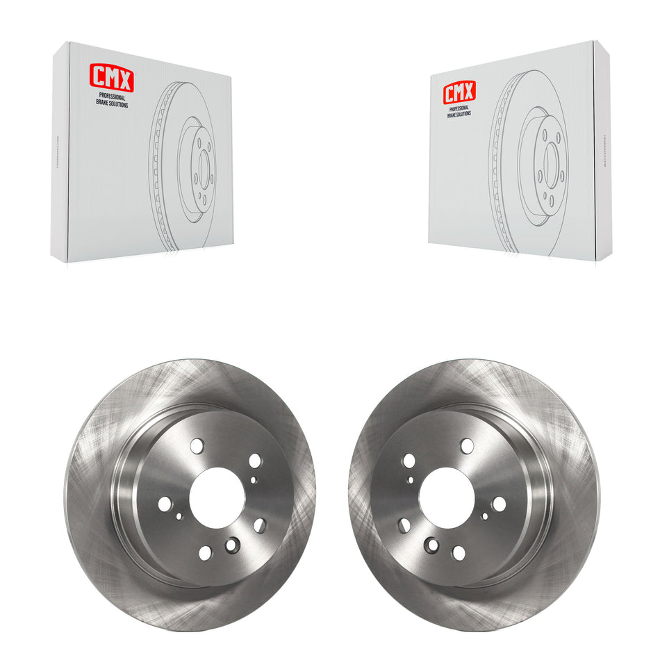 Rear Disc Brake Rotors Pair For Lexus RX300 Toyota Highlander AWD K8-100751