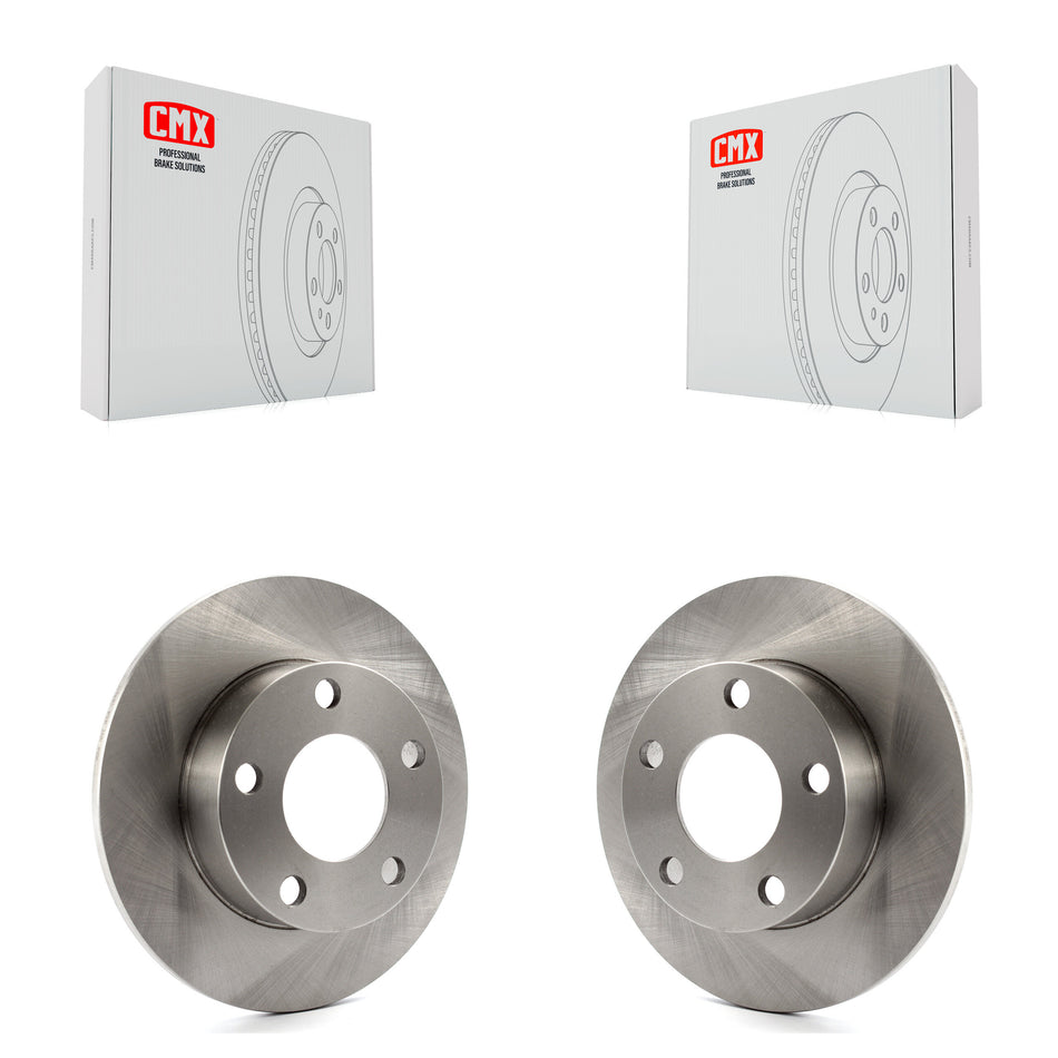 Rear Disc Brake Rotors Pair For Volkswagen Passat Audi A4 Quattro K8-100756