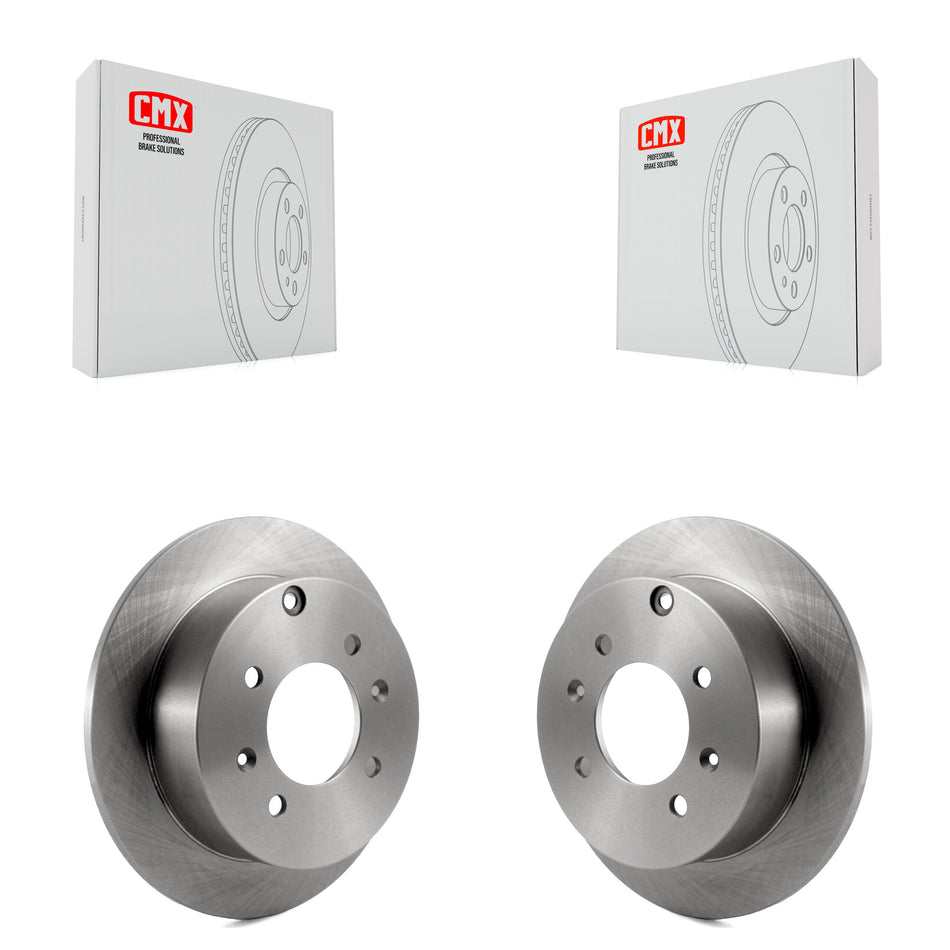 Rear Disc Brake Rotors Pair For Hyundai Sonata Kia Optima Magentis K8-100767