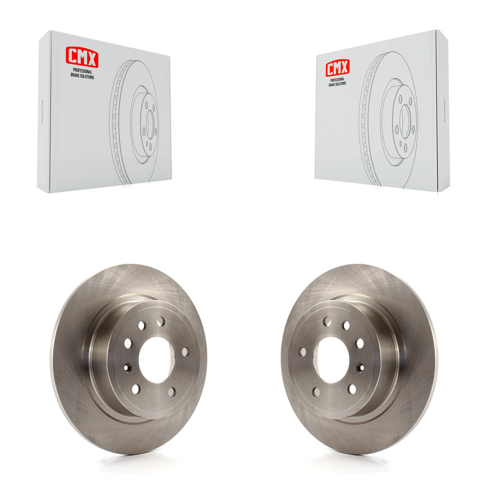 Rear Disc Brake Rotors Pair For Saab 9-5 K8-100768