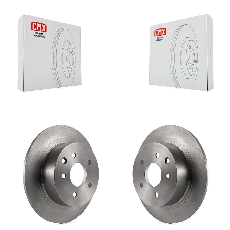 Rear Disc Brake Rotors Pair For Nissan Altima Sentra Maxima Juke K8-100769