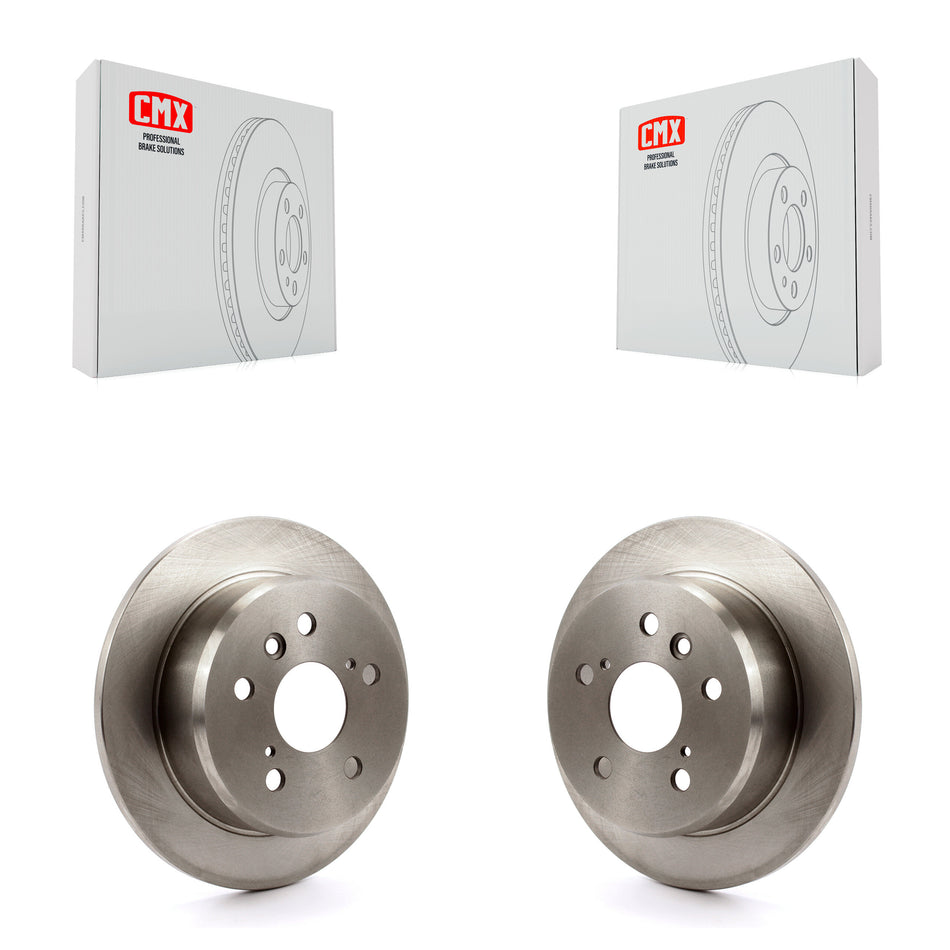 Rear Disc Brake Rotors Pair For Toyota Camry Lexus Avalon Solara ES330 ES300 K8-100771