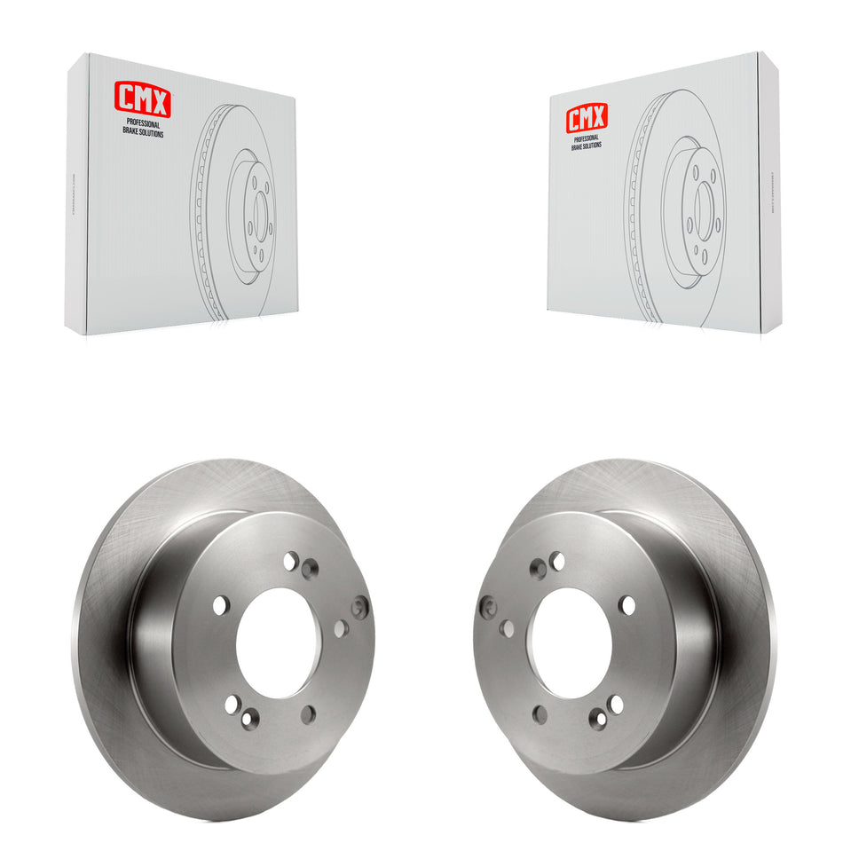 Rear Disc Brake Rotors Pair For Hyundai Sonata Kia Sportage Tucson Optima XG350 XG300 Magentis K8-100776