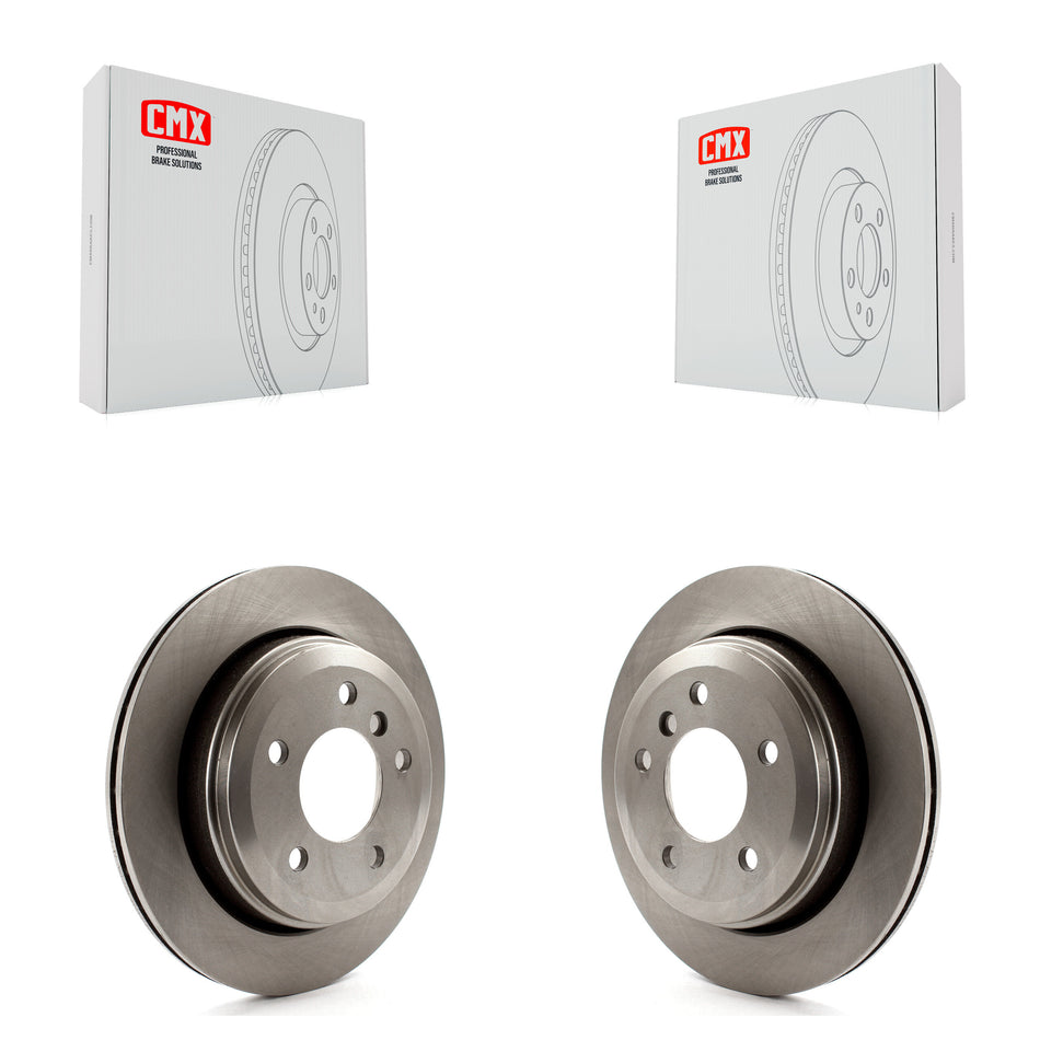 Rear Disc Brake Rotors Pair For 2001-2005 BMW 325xi K8-100777