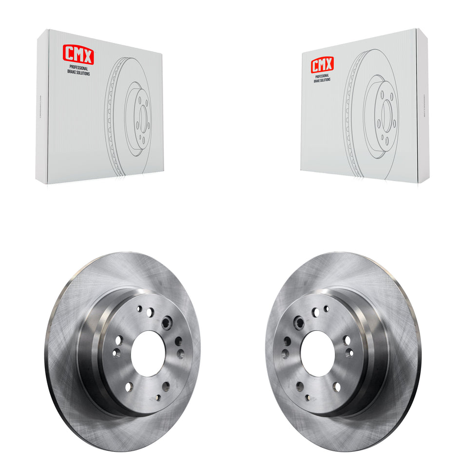 Rear Disc Brake Rotors Pair For Acura TL Honda Element K8-100786