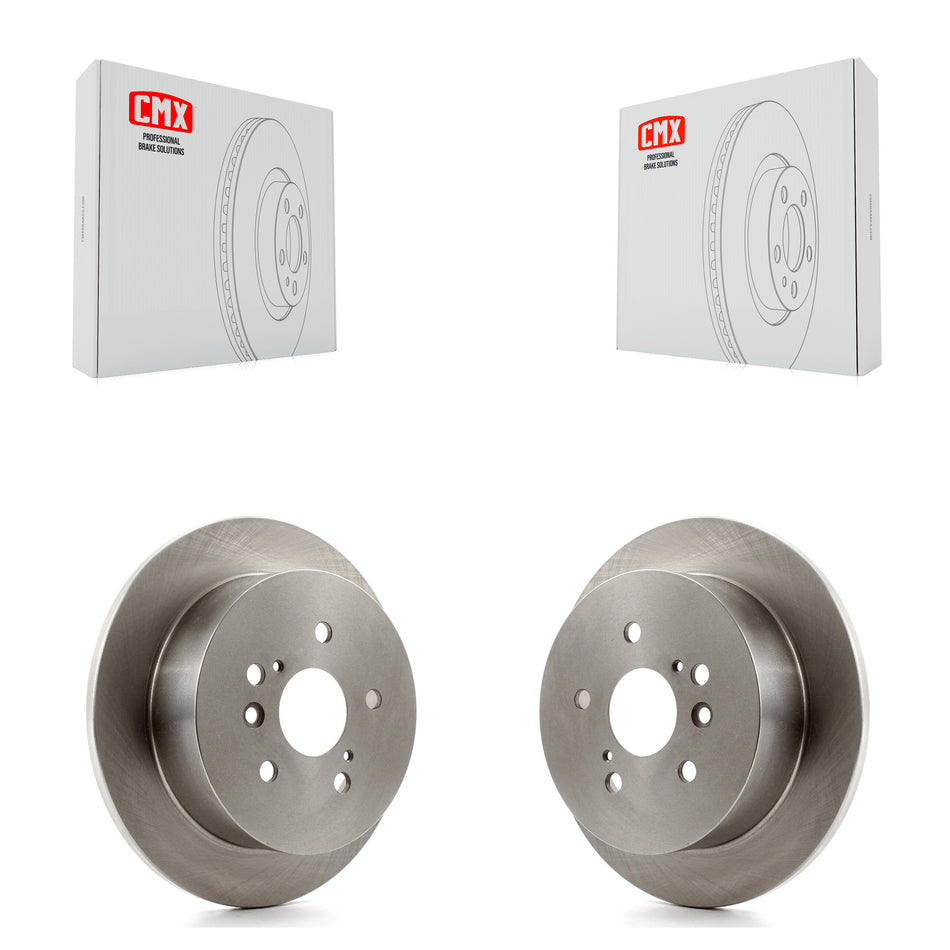 Rear Disc Brake Rotors Pair For 2004-2010 Toyota Sienna K8-100798