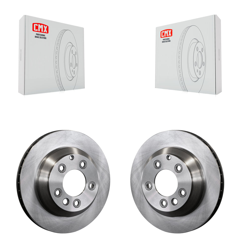 Rear Disc Brake Rotors Pair For Porsche Cayenne Audi Q7 Volkswagen Touareg K8-100800