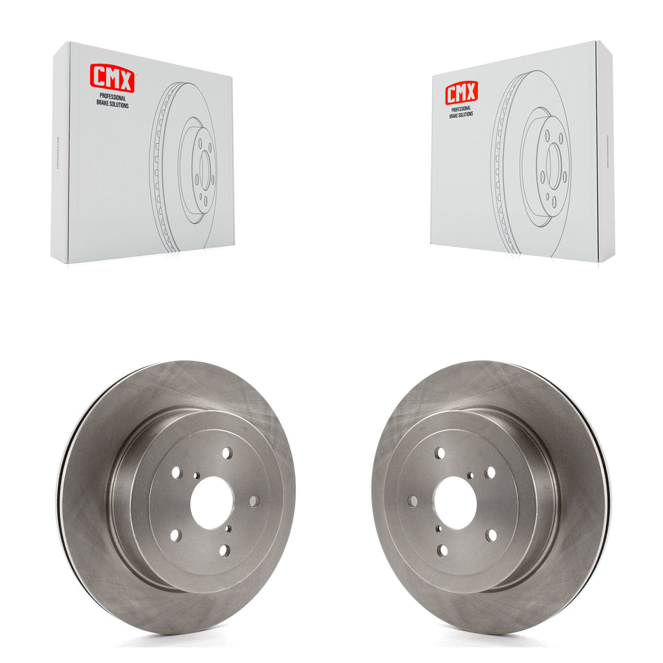 Rear Disc Brake Rotors Pair For Subaru Impreza K8-100821
