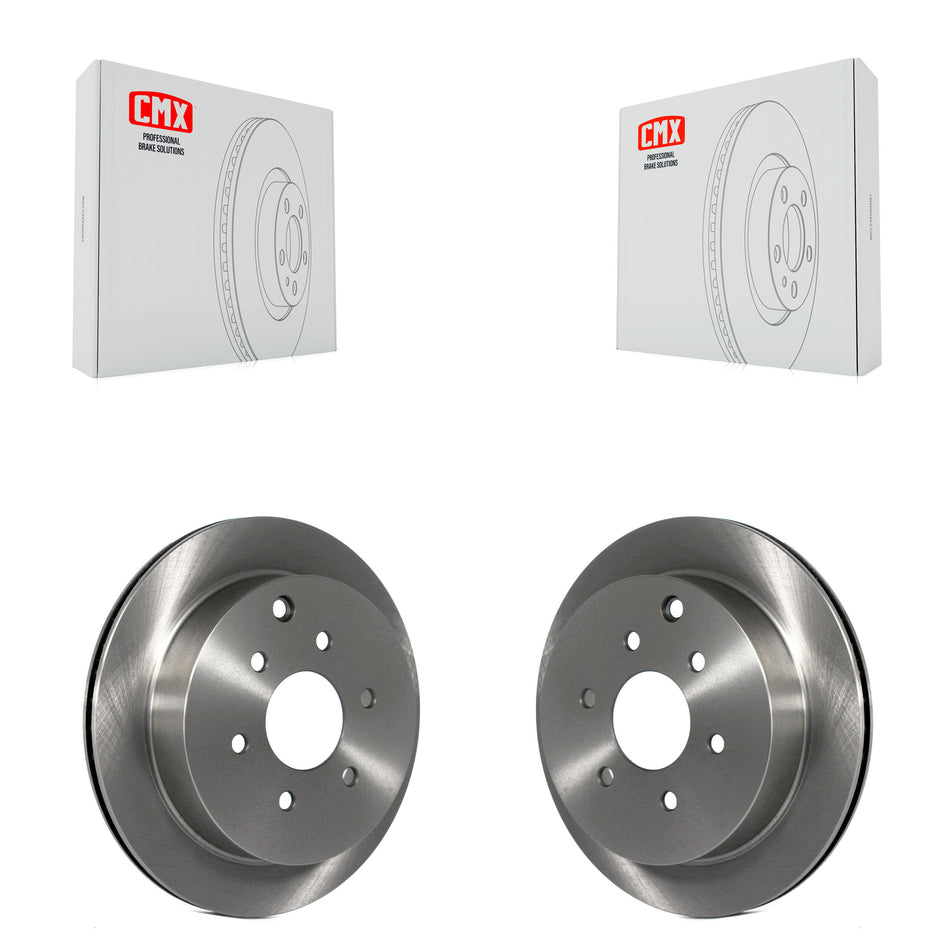 Rear Disc Brake Rotors Pair For Nissan Frontier Xterra Suzuki Equator K8-100822