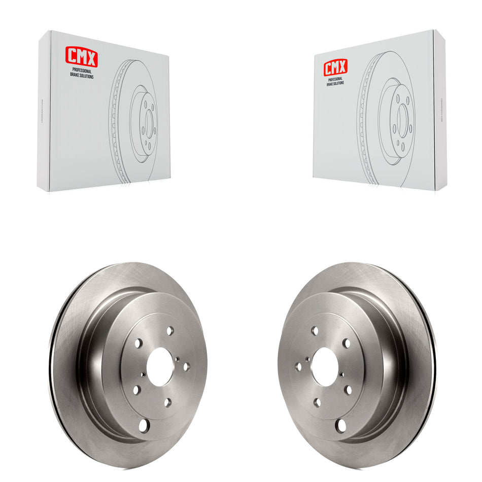 Rear Disc Brake Rotors Pair For Subaru Tribeca B9 K8-100823