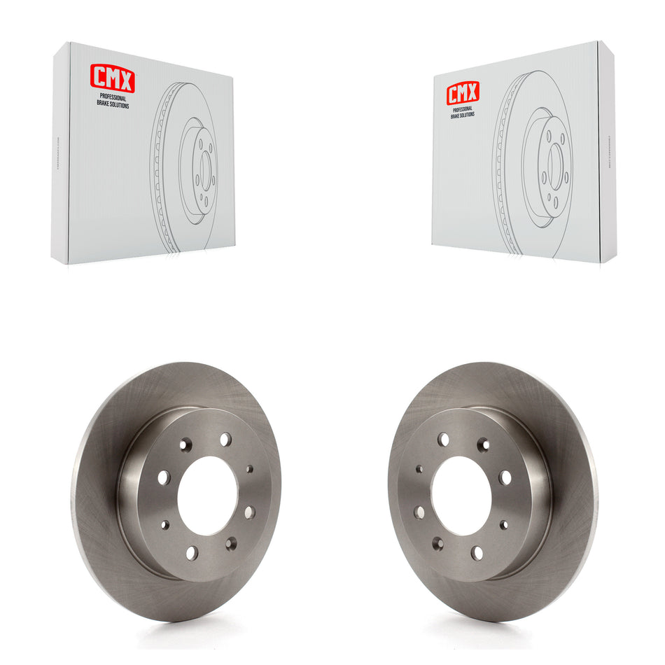 Rear Disc Brake Rotors Pair For Kia Spectra Spectra5 K8-100825