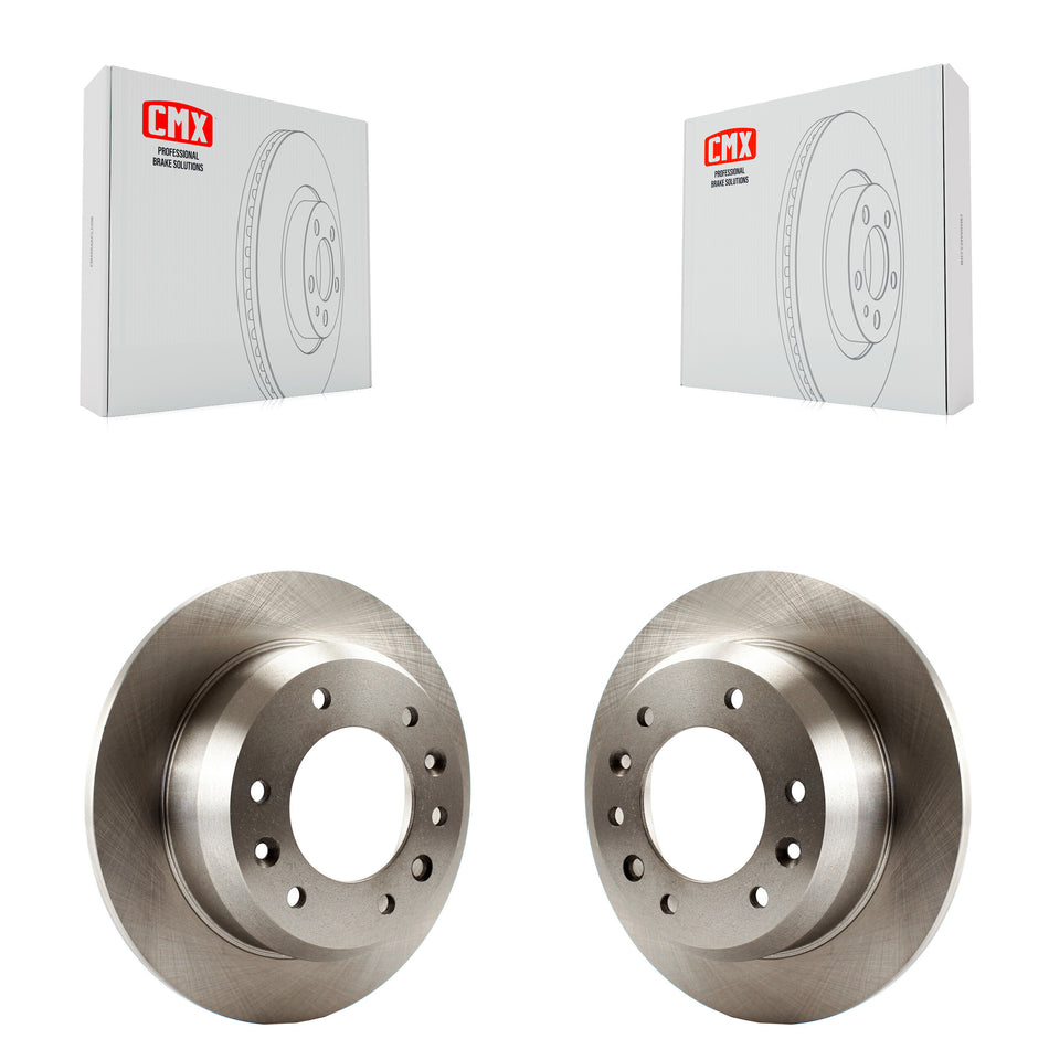 Rear Disc Brake Rotors Pair For Kia Sedona Hyundai Entourage K8-100838