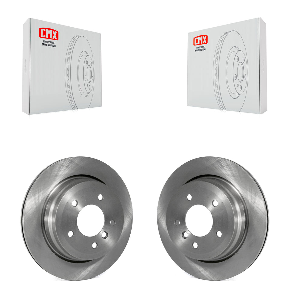 Rear Disc Brake Rotors Pair For BMW 328i xDrive X1 328xi 325xi K8-100850
