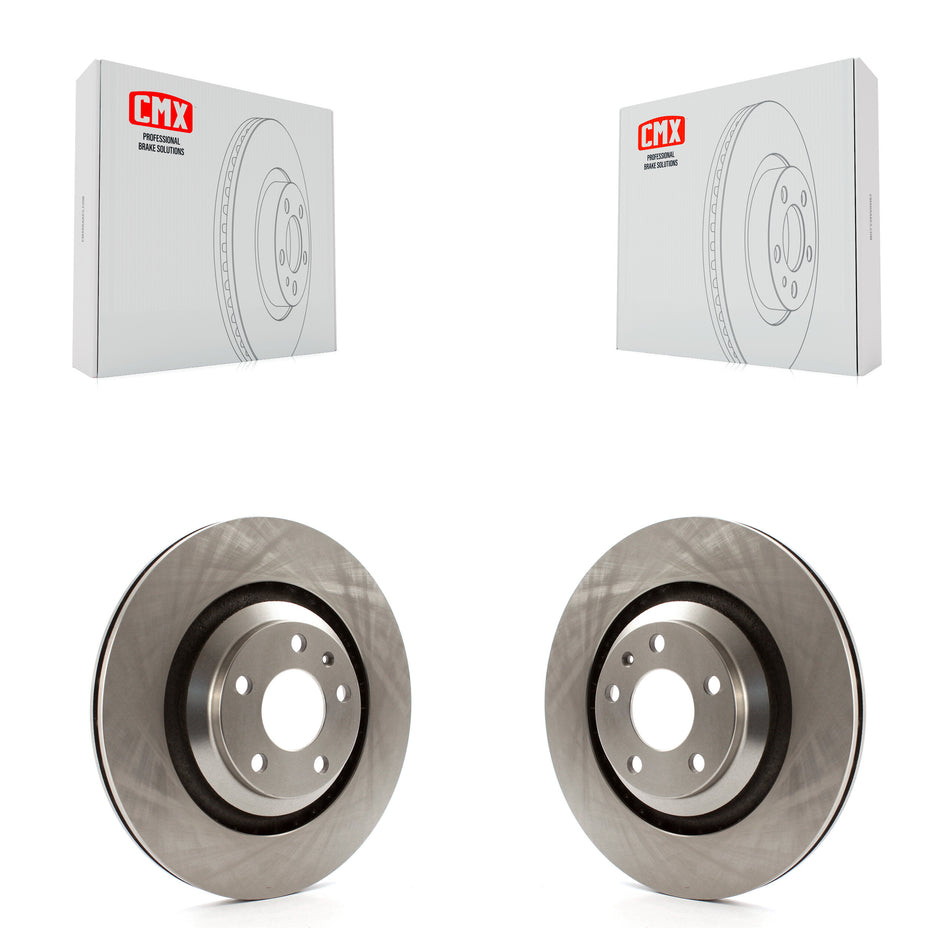 Rear Disc Brake Rotors Pair For Audi A6 Quattro With 330mm Diameter Rotor K8-100853