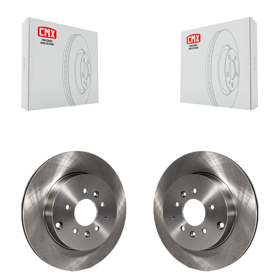 Rear Disc Brake Rotors Pair For 2007-2015 Mazda CX-9 K8-100863