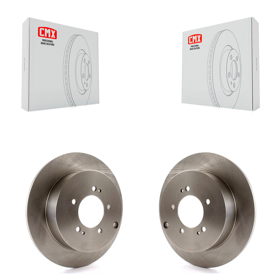 Rear Disc Brake Rotors Pair For Mitsubishi Lancer Outlander K8-100867