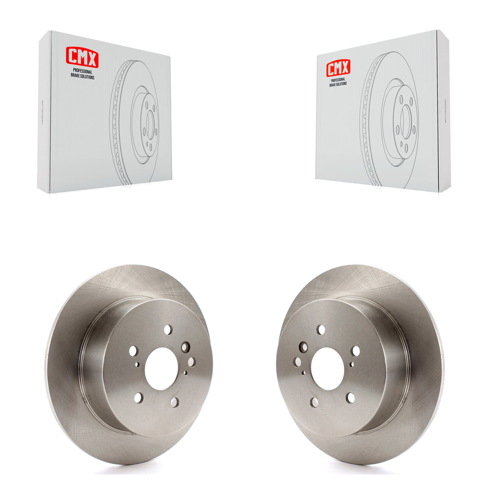 Rear Disc Brake Rotors Pair For 2008-2013 Toyota Highlander K8-100875