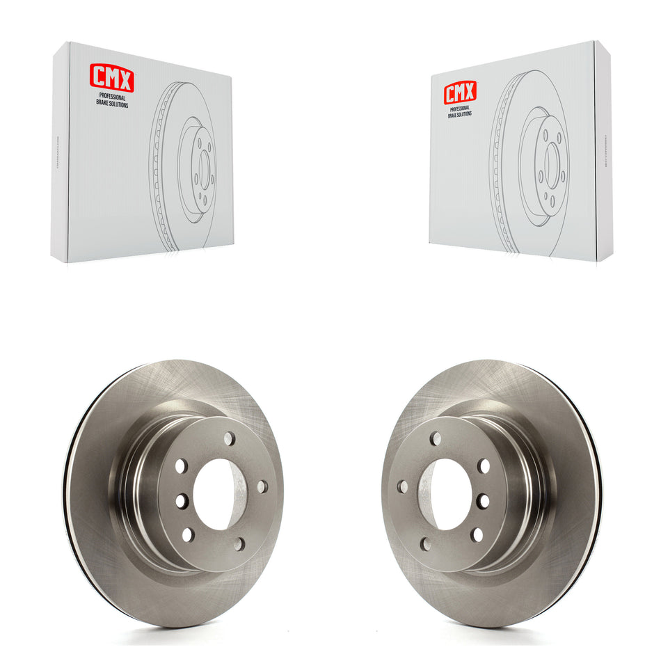 Rear Disc Brake Rotors Pair For 2008-2013 BMW 128i K8-100887