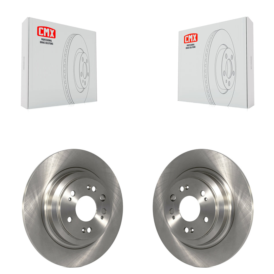 Rear Disc Brake Rotors Pair For 2009-2014 Acura TL K8-100895