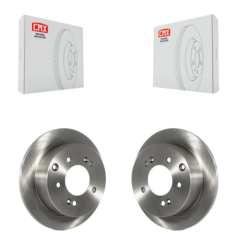 Rear Disc Brake Rotors Pair For Kia Soul Forte Koup Forte5 K8-100897