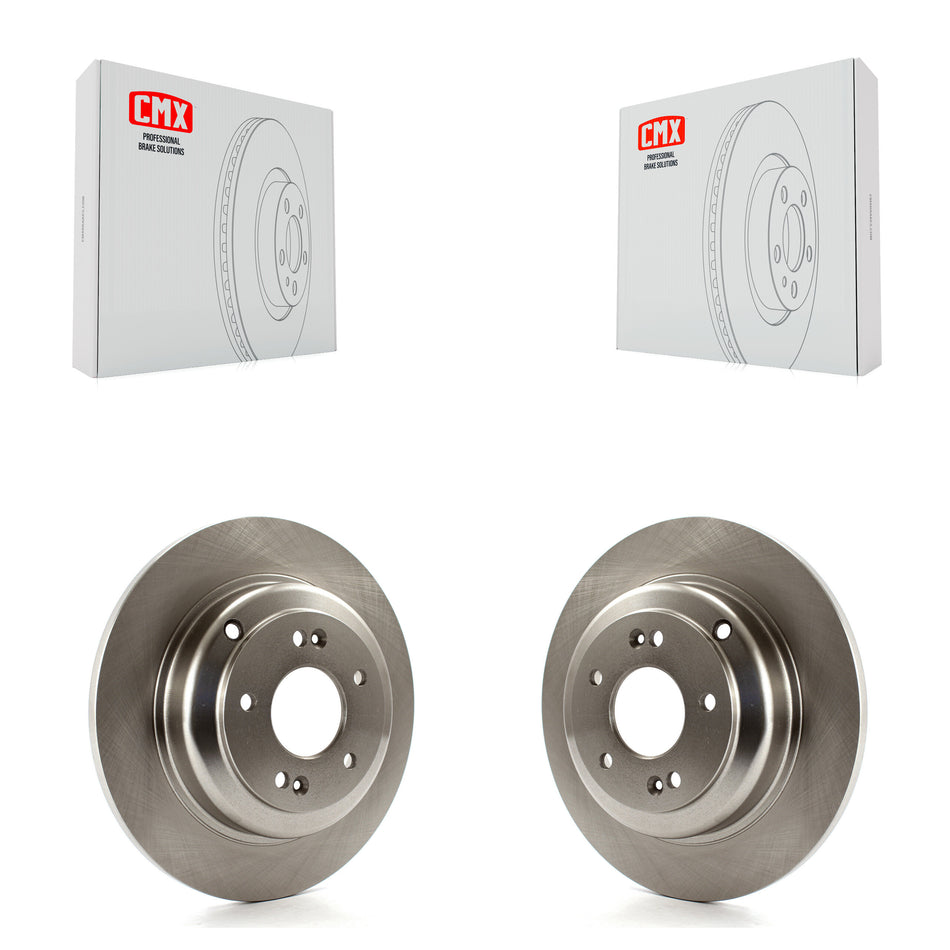 Rear Disc Brake Rotors Pair For Hyundai Genesis Coupe K8-100900