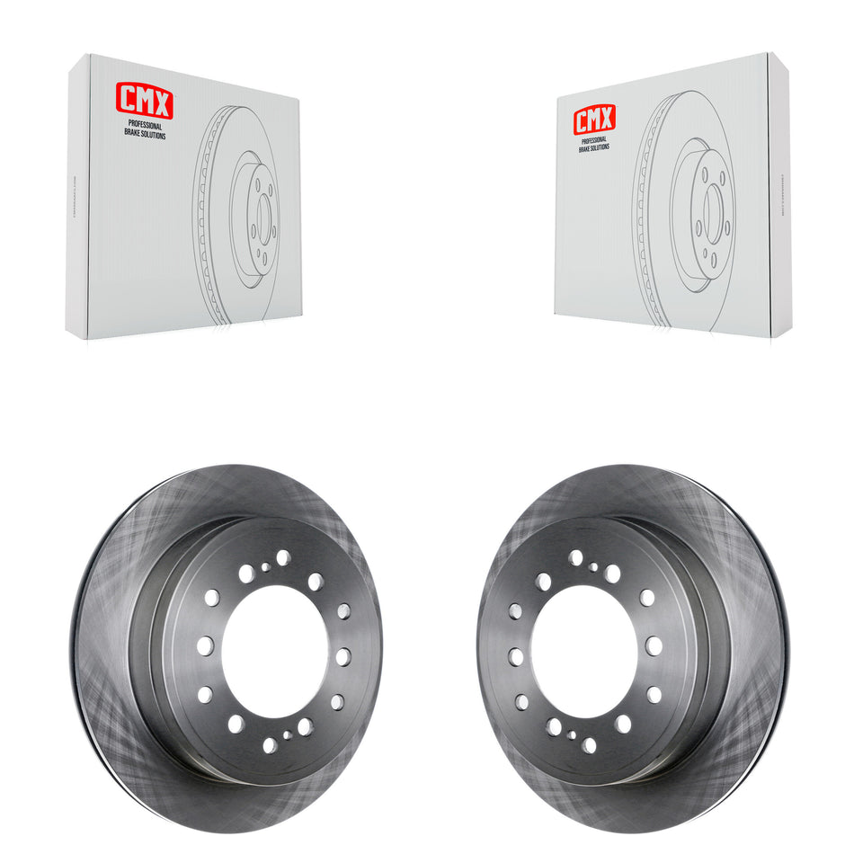 Rear Disc Brake Rotors Pair For Toyota 4Runner Lexus GX460 FJ Cruiser K8-100902