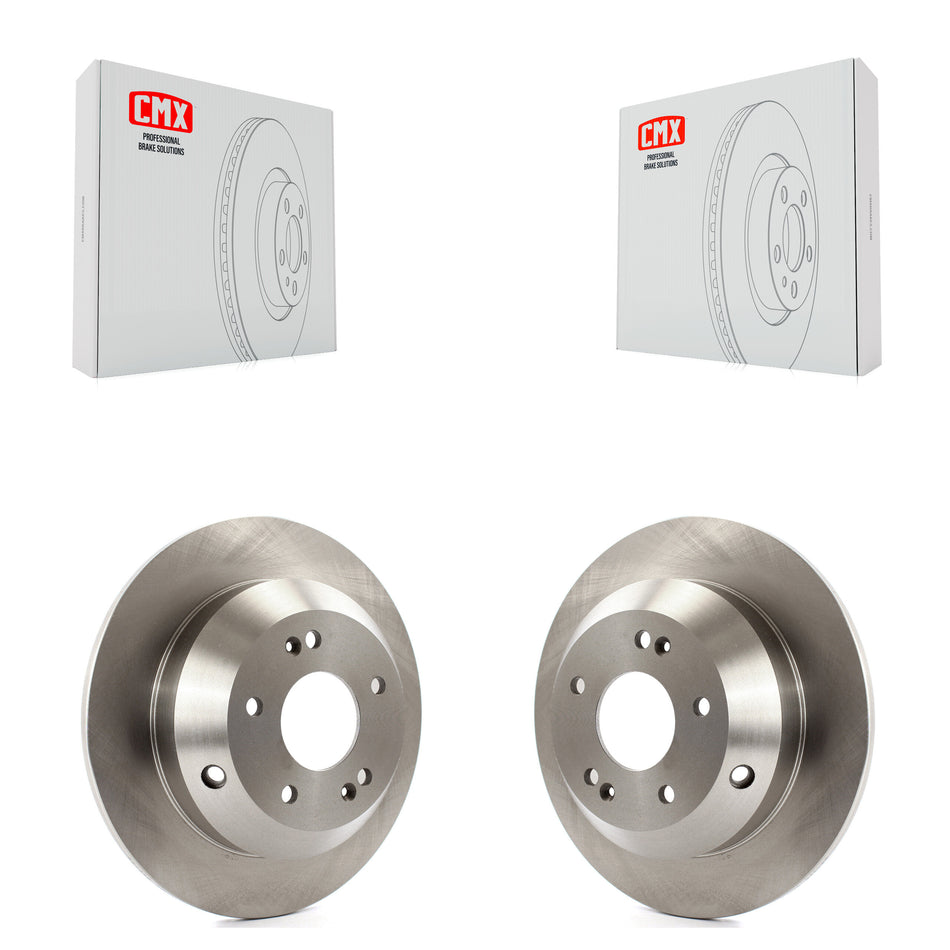 Rear Disc Brake Rotors Pair For Kia Sorento Hyundai Santa Fe Sport Sedona XL K8-100903