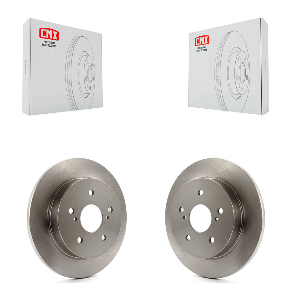 Rear Disc Brake Rotors Pair For 2010-2013 Suzuki Kizashi K8-100907