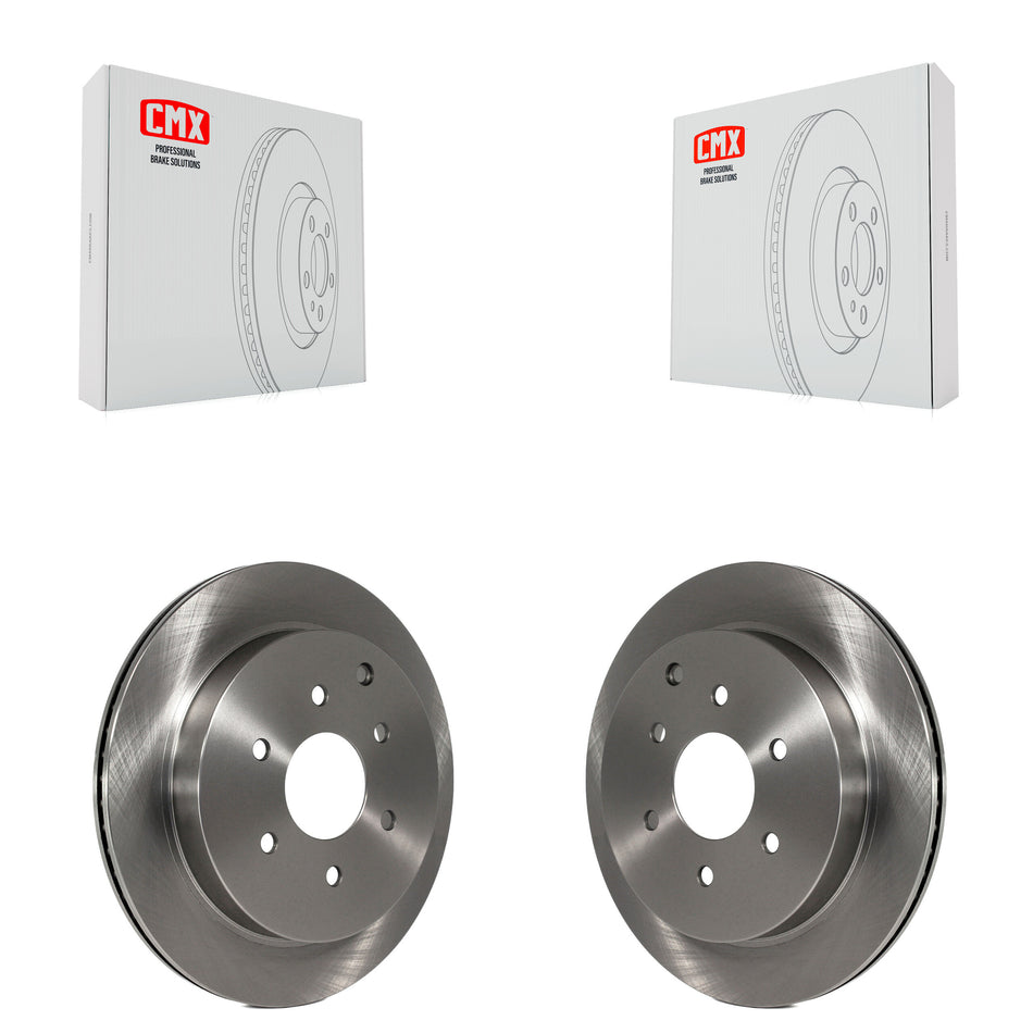 Rear Disc Brake Rotors Pair For INFINITI Nissan Armada QX80 QX56 K8-100909