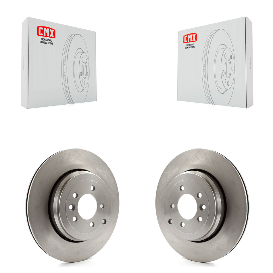 Rear Disc Brake Rotors Pair For 2010-2013 Land Rover Range Sport Supercharged K8-100918