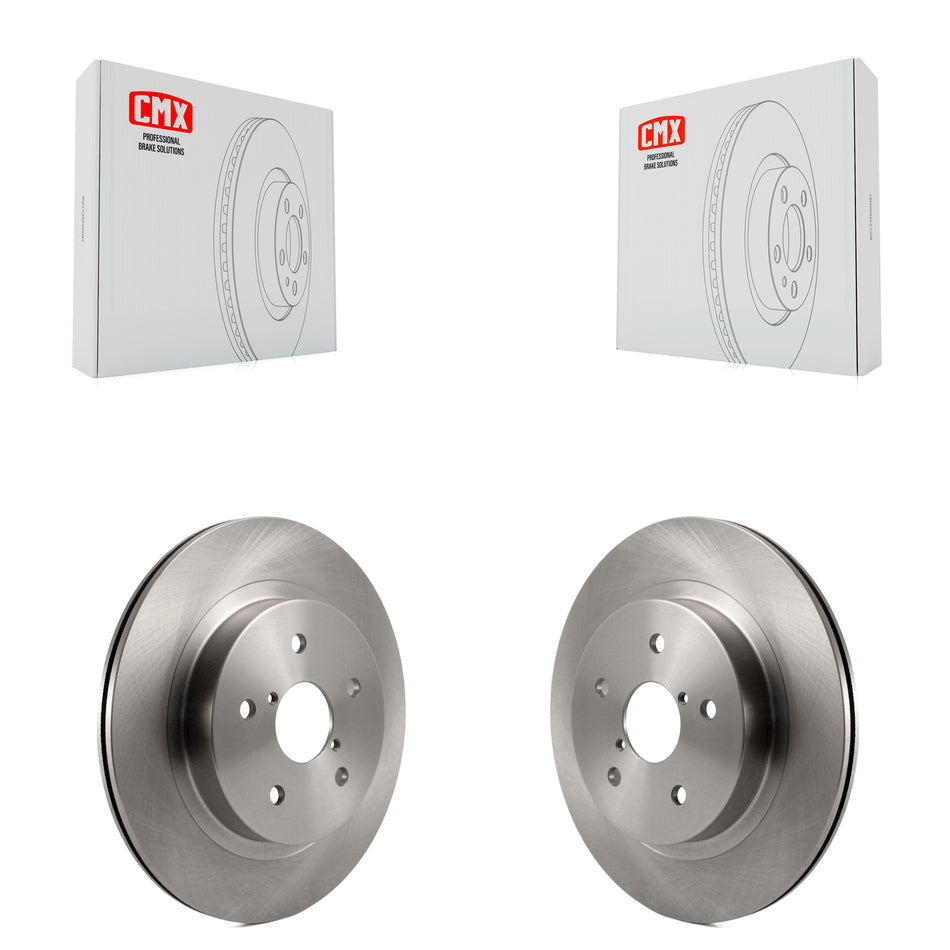 Rear Disc Brake Rotors Pair For Subaru Outback Legacy WRX K8-100947