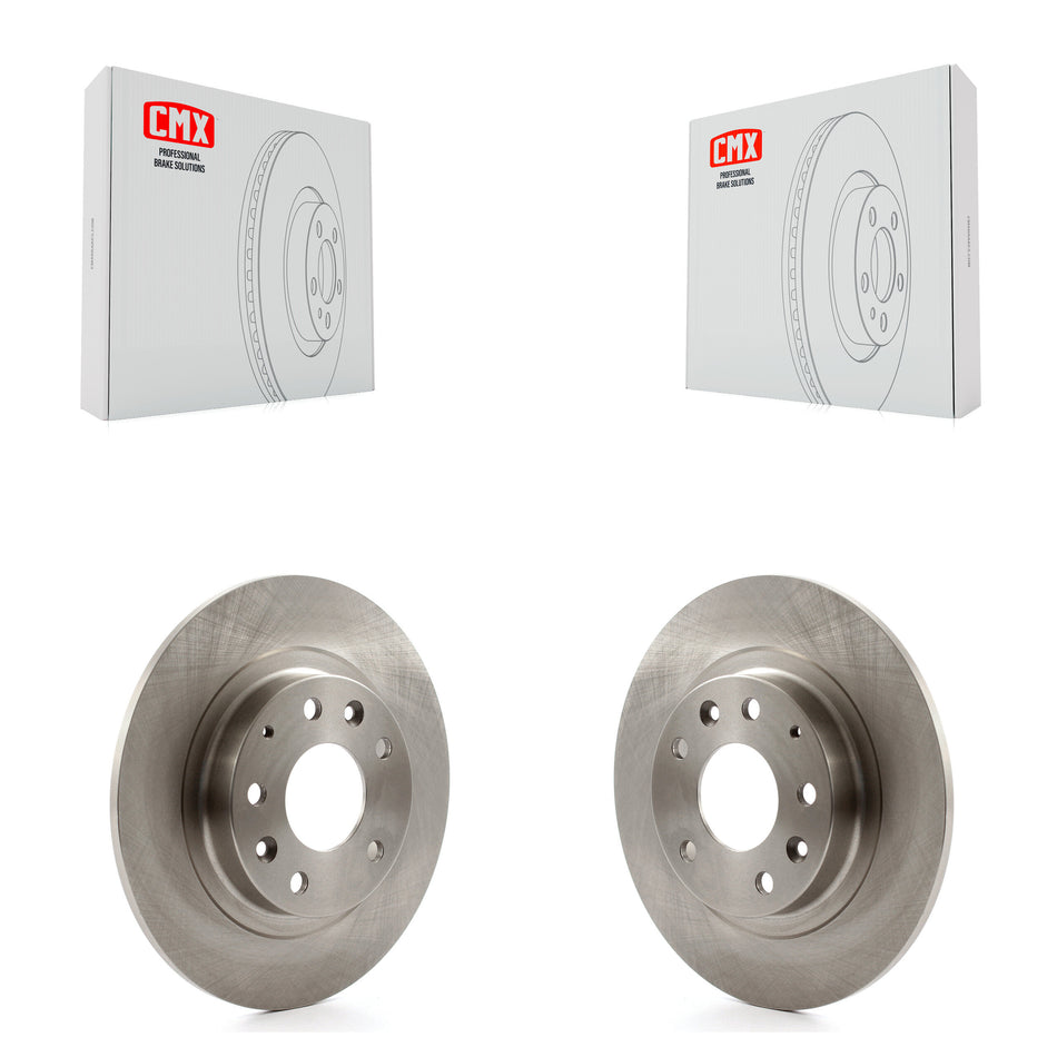 Rear Disc Brake Rotors Pair For 2016-2018 Mazda CX-3 K8-100948