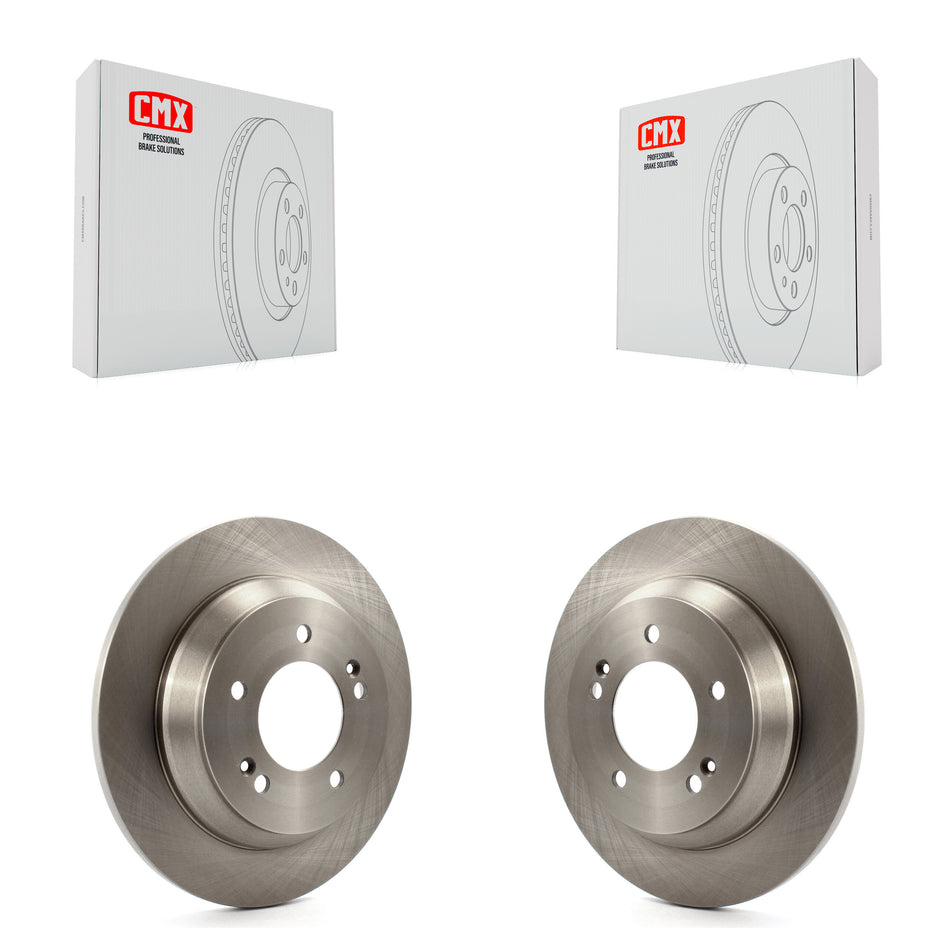 Rear Disc Brake Rotors Pair For 2014-2017 Kia Rondo K8-100960