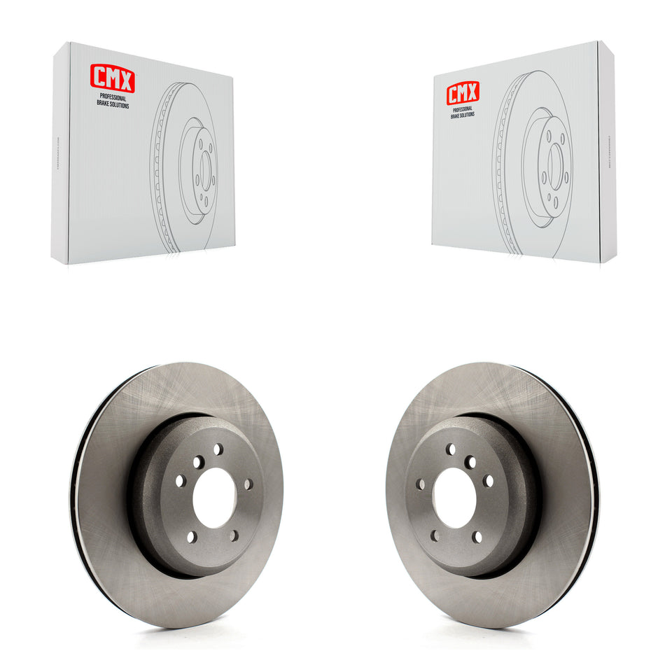 Rear Disc Brake Rotors Pair For BMW 650i 535i 550i 645Ci 545i K8-100963