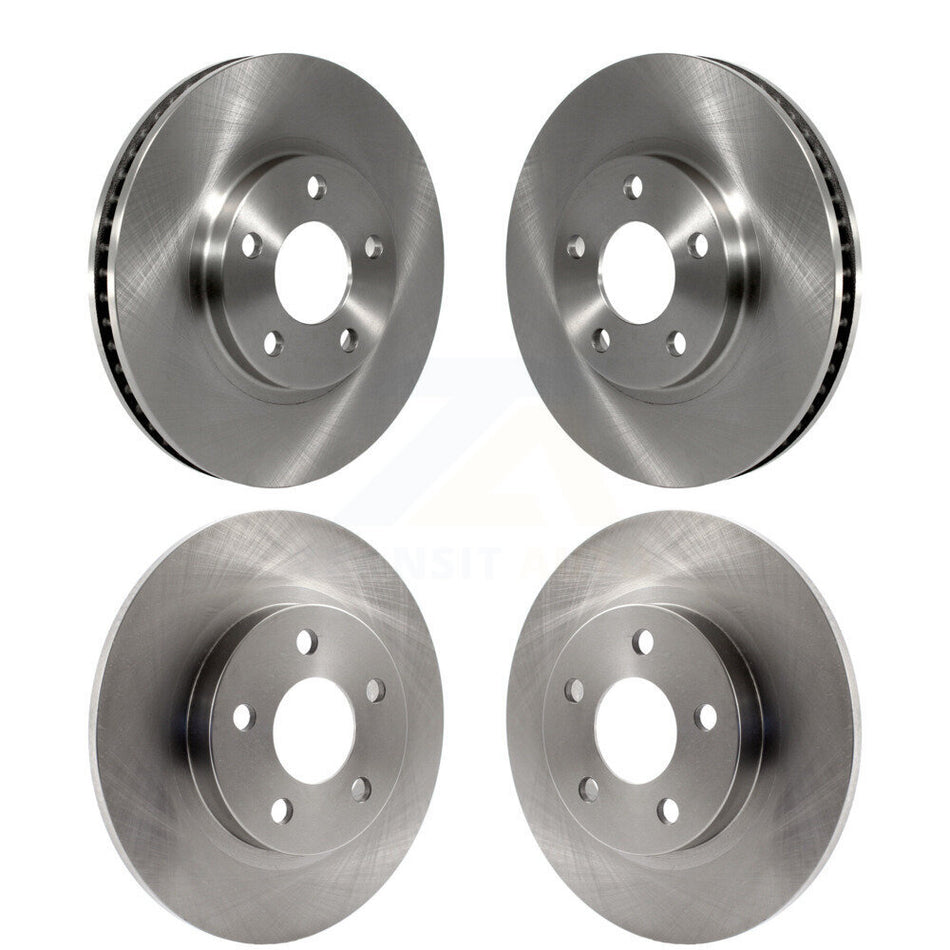 Front Rear Disc Brake Rotors Kit For Cadillac DeVille Seville Buick Park Avenue K8-100975