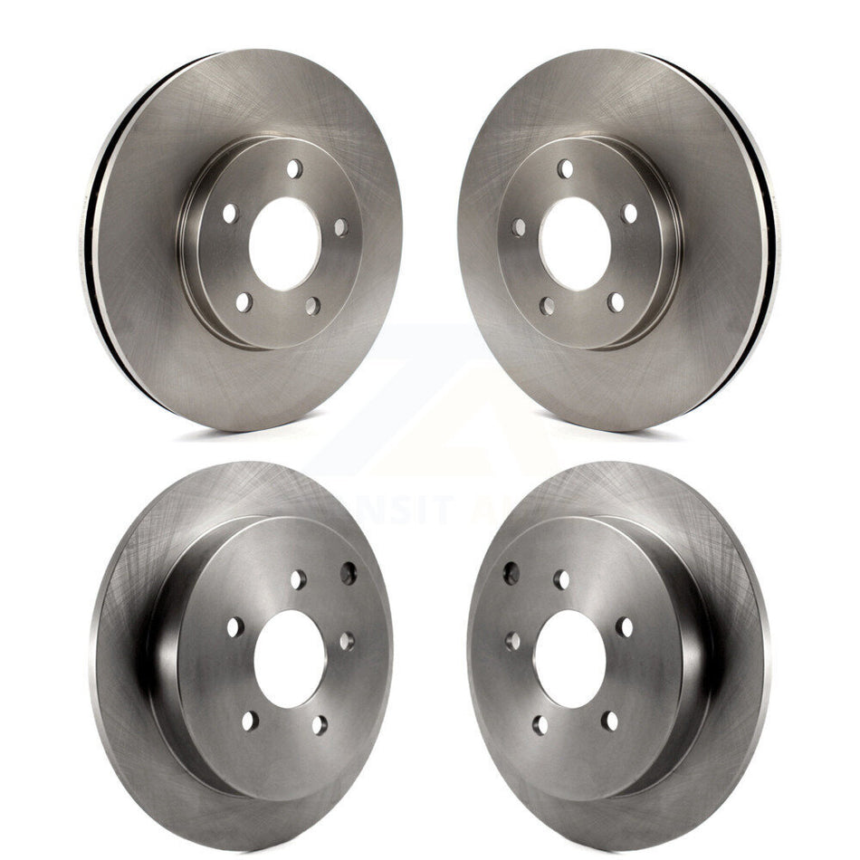 Front Rear Disc Brake Rotors Kit For Buick Rendezvous Chevrolet Venture Pontiac Montana Aztek Oldsmobile Silhouette K8-100996